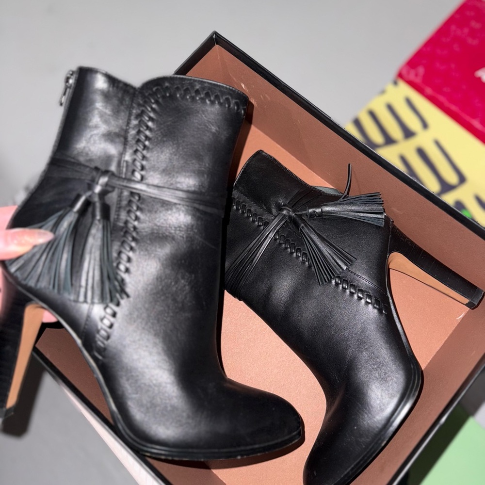 Coach Leather Boots